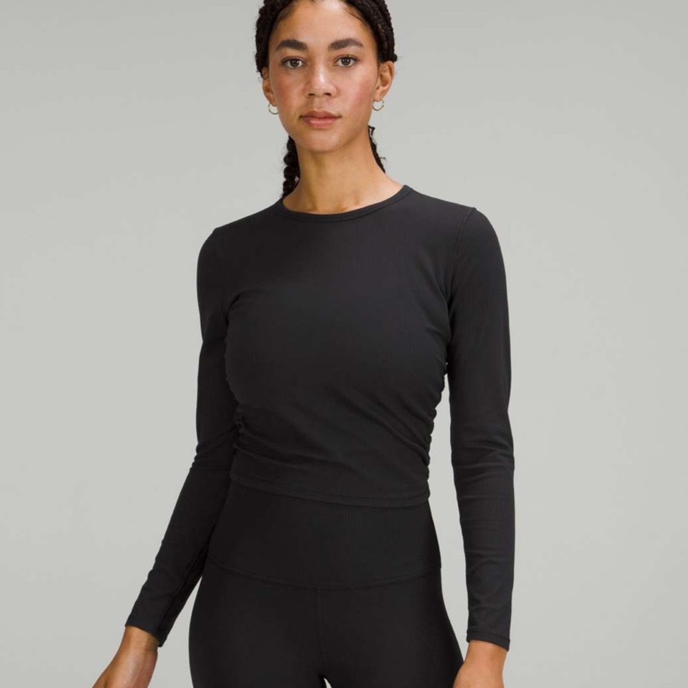 Lululemon All It Takes Long Sleeve Shirt Ribbed Nulu